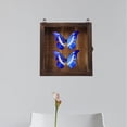 thumbnail image 3 of Retro Wooden Specimen Storage Case Dried Flower Display Case Home Shadow Wooden Case, 3 of 5