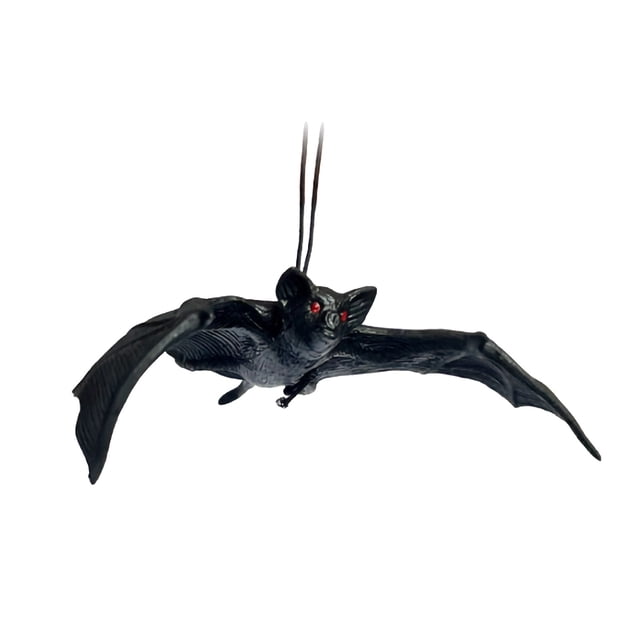 SDNall Pièces Suspendues d'Animaux d'Halloween Simulation Jouets Bat Animaux Réels Pendentif Bat