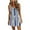 Blue 237, variant on Henpk Summer Dresses for Women Striped T Shirt Dress Casual Midi Dress Short Sleeve Sundress with Pockets Casual V-Neck Sleeveless Bandage Stripe Printing Loose Vest Sling Dress Blue M
