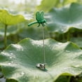 thumbnail image 5 of qolami 3Pcs Dragonfly Clip, Plastics Dragon Fly Garden Stakes Outdoor Fake Dragonflies Rod Clip for Hat, 3D Realistic Garden Stakes Decor for Patio Yard, 5 of 6