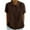 Brown, variant on Summer Blouses for Women Solid Color Linen Cotton Loose Collared Peter Pan Collar Cute Casual Everyday Shirts