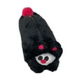 thumbnail image 2 of Estuche de peluche con cierre de cremallera, diseño de gato, divertido y divertido animal de peluche. Negro, 2 of 9
