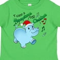 thumbnail image 4 of Inktastic I Want a Hippopotamus for Christmas Hippo in Santa Hat Boys or Girls Toddler T-Shirt, 4 of 5
