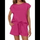 thumbnail image 2 of Conjuntos de 2 Piezas para Mujer Casual Verano Rosa Rojo XL, 2 of 8