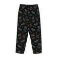 thumbnail image 5 of Xecao Hawaiian Style Women's Straight Lounge Pajama Pants: The Epitome of Relaxed Sleepwear, 5 of 9