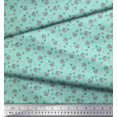 thumbnail image 3 of Soimoi Rayon Fabric Floral,Bird & Sheep Kids Printed Craft Fabric by The Yard 56 Inch Wide, 3 of 3