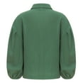 thumbnail image 2 of YONGHS Kids Boys Medieval Pirates Tops Shirts Renaissance Retro Pullover Lace up Halloween Costume Army Green 10-12, 2 of 7