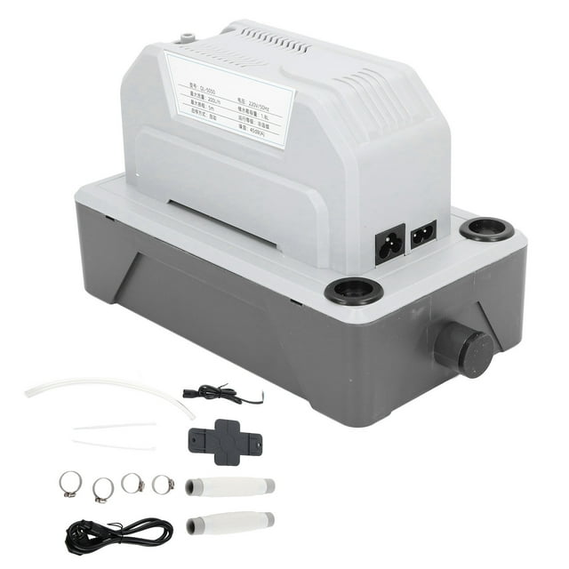 Bomba De Condensado De CA De 220 V Para HVAC, 5 M/16,4 Pies 200 L/h Bomba De Condensado De CA Bomba De Eliminación De Drenaje De Condensación Automática Bomba De Elevación De Condensado Con Tanque De