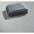 Sunbeam Electric Throw Blanket, Microplush and Sherpa Slate Gray
