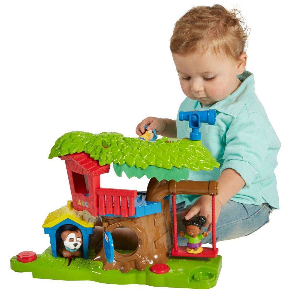 Fisher-Price Little People Swing /& Share Treehouse French Edition