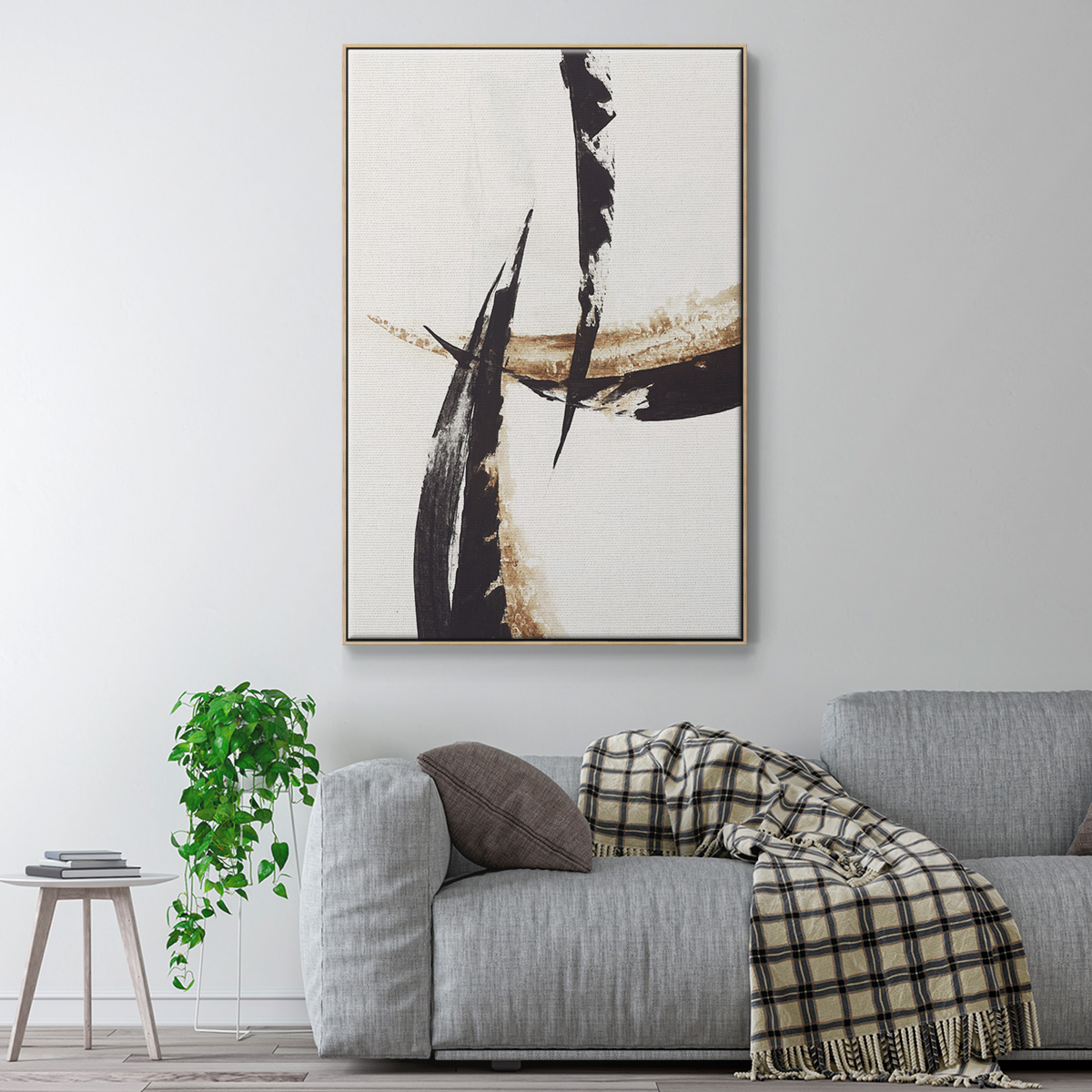 High Style II Framed Premium Gallery Wrapped Canvas - Ready to Hang