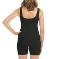 thumbnail image 2 of Dolfin Aquashape Women's Solid Aquatard Swimsuit in Black, Size 10, 2 of 2