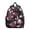 Black-93, variant on Vintage Wildflower Students Backpack - Artistic Country Rustic Floral and Butterfly Illustration, Comfortable Dual Shoulder Support for School and Travel