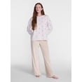 thumbnail image 3 of Joyspun Women's Velour Sleep Pants, Sizes XS-3X, 3 of 6