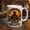 Black, variant on Smokejumper Mug, Firefighter Gift Cup with Axe Flame Design for Dad or Husband