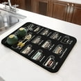 thumbnail image 4 of Fun Coffee Mat 23inx15in,Coffee Bar Mat for Countertops,Absorbent Hide Stain Anti-Slip Coffee Bar Accessories Fit Under Coffee Machine Mat,dish Drying Mats for Kitchen, 4 of 6