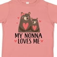 thumbnail image 4 of Inktastic My Nonna Loves Me Bear Boys or Girls Toddler T-Shirt, 4 of 5