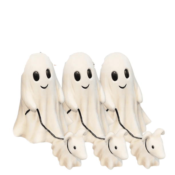 Maojin Adornos creativos para pasear perros, decoración creativa de escritorio para Halloween