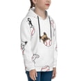 thumbnail image 3 of Sikiie Bbaseball Dog Youth Hoodie Sweatshirt Pullover Hooded Classic Casual Essentials Hoodiefor Boys Girls Kids -Medium, 3 of 6