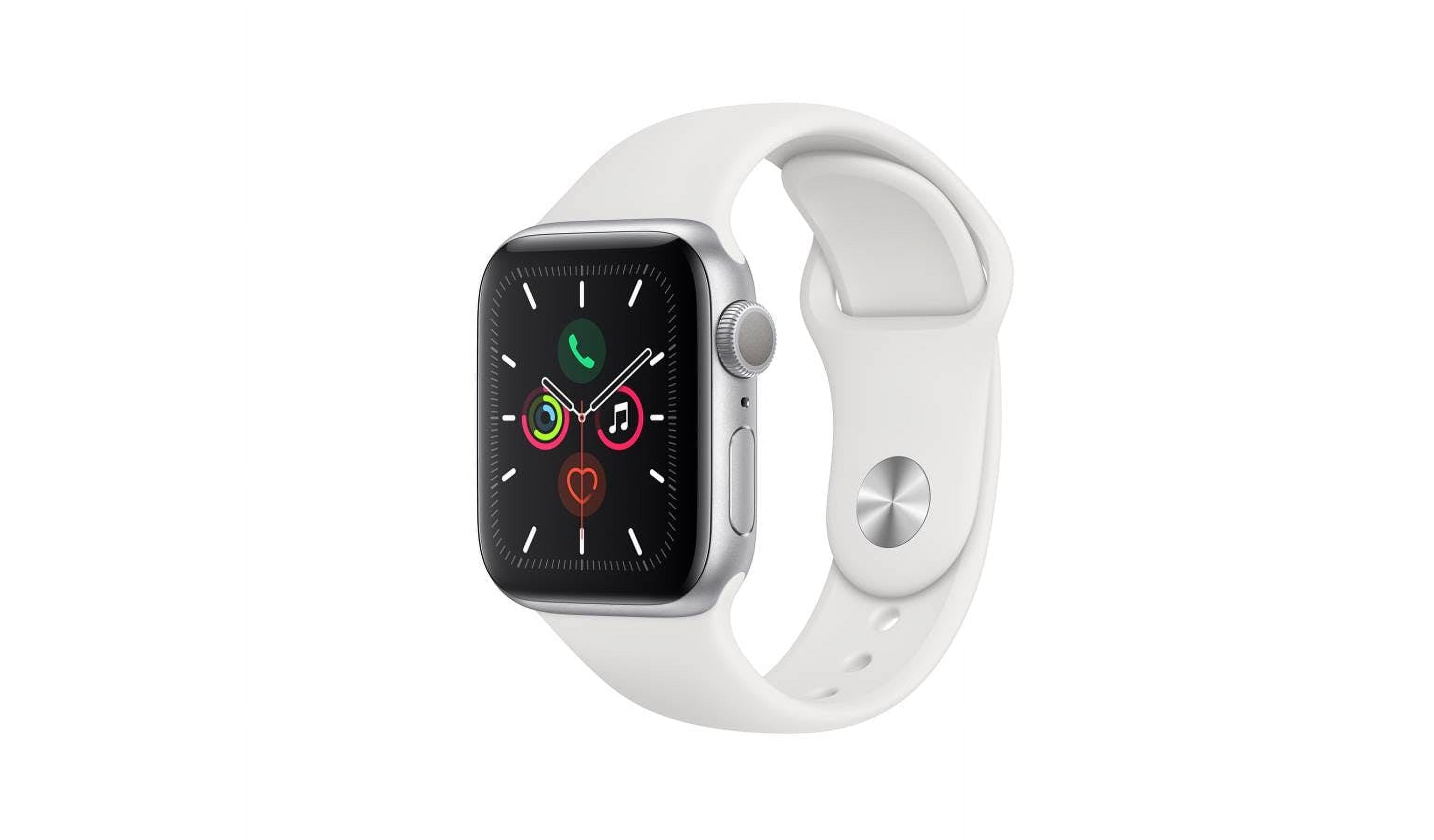 Pre-Owned Apple Watch Series 5 40mm (GPS + Cellular) Stainless  display picture 1