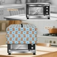 thumbnail image 5 of FOR U DESIGNS Capaybara Heart Blue Print Microwave Oven Dust Cover Portable Microwave Oven Folding Covers Wear-Resistan Lid for Air Fryer Toaster Oven (18.25" W x 14.5" D x 11" H)-S, 5 of 8