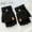Black, variant on Blue Gloves Mittens Winter Knitted Fingerless Gloves Thermal Insulation Warm Convertible Mittens Flap Cover for Men Women