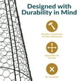 thumbnail image 4 of Sunnydaze 12" x 12" Iron Mesh Plant Protector with Removable Top 6-Pack, 4 of 18