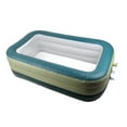 thumbnail image 3 of Piscine Gonflable pour Enfants, Piscine Gonflable de Haute Résistance Forme Rectangulaire pour Usage Quotidien, 3 of 8