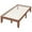 Brown Cherry, variant on Costway Twin Size 14'' Wooden Bed Frame Mattress Platform Wood Slats Support Natural