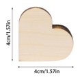 thumbnail image 3 of Wooden Handicraft Personalized Decoration Desktop Photo Folder Wooden Heart Photo, 3 of 9