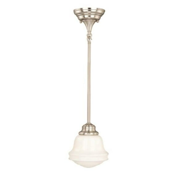 Huntley 6 in. Mini Pendant - Satin Nickel