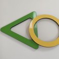 thumbnail image 2 of Shisuyan Percussion Instrument Compression Plate 1 Set Triangular Shape, 2 of 9