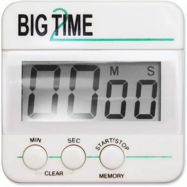 Ashley Productions Inc. Magnetic Digital Timer Black/White 102100