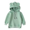 thumbnail image 6 of Generic Baby Toddler Boys Girls Fleece Hooded Sweatshirt Oversized Casual Cute Fashion Ears Hoodies Theme Party Warm Pullover Clothes, 6 of 6