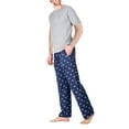 thumbnail image 3 of SLEEPHERO Adult Mens 2 Piece Short Sleeve Knit Pajama Set (Sizes S-XL), 3 of 5