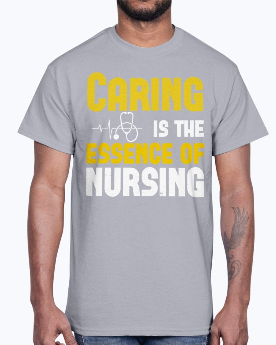 Caring Is The Essence Of Nursing Nurse Cotton Tee Walmart Com Walmart Com Caring Is The Essence Of Nursing Nurse Cotton Tee Walmart Com Walmart Com