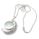 thumbnail image 4 of Collar para mujer, joyería para mujer, joyería para mujer, collar de estrella y noche, colgante hueco para mujer, joyería para mujer, collar para mujer, 4 of 4