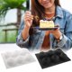 thumbnail image 1 of Esterilizador Molde de silicona de 6 cavidades para hornear arándanos,ideal para pasteles,helados de chocolate y postres (1 pieza) Rkxzt, 1 of 7