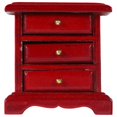 thumbnail image 2 of Wooden Dollhouse Mini Drawer Cabinet Micro Furniture Model for Room Decor, Adorable Design with Excellent Workmanship for Play and Mini House Display, 2 of 5