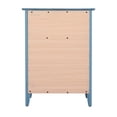 thumbnail image 4 of Xukmct 1 Drawer Nightstand with 1 Door Cabinet, Beside Table for Home, Bedroom, Office, Blue, 4 of 4