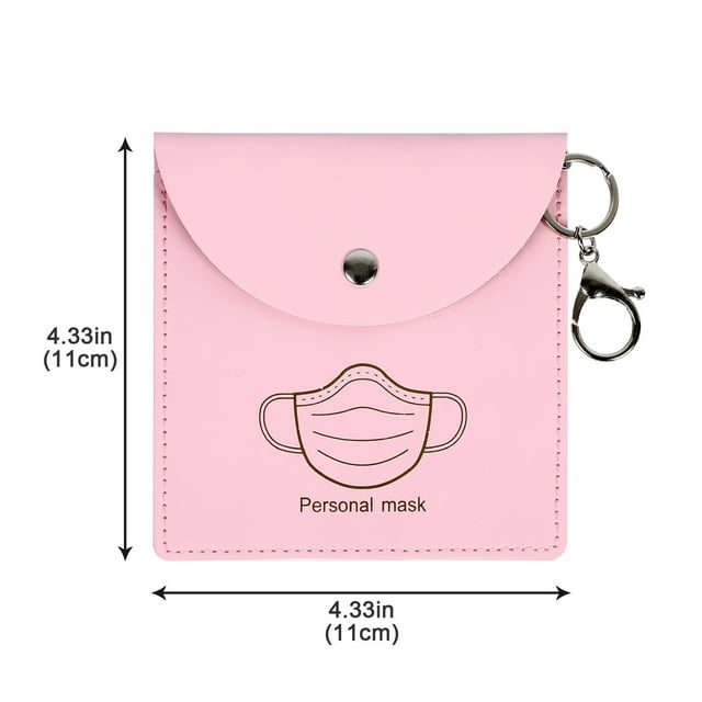 Grande Vente! WOAHU Rangement Textile Maison, Étui de Rangement, Portefeuille de Rangement Portable Multi-Usage pour Masques, Organisateur de Masques Personnels, Sac de Rangement pour Nettoyage et Protection