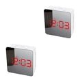 thumbnail image 3 of Bearachild LED Digital Alarm Clock Bedroom Living Powered Clocks Projector Function Type-c Light Radio Sensing Auto Room Snooze Type1 NO1, 3 of 6