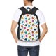 thumbnail image 4 of Balery Ladybugs And Flowers Mochila para hombre y mujer - Tela Oxford 600D resistente - Gran capacidad, resistente al agua, ideal para la escuela, viajes y senderismo, 4 of 6