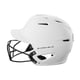 thumbnail image 3 of Casco de bateo EvoShield XVT 2.0 mate con máscara facial - Team White, pequeño/mediano, 3 of 6