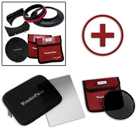 Fotodiox Pro WonderPana FreeArc Essential ND 0.6SE Kit - Core Filter Holder Lens Cap 66 Brackets 0.6 Soft Edge Grad ND & 145mm ND16 Filters for Sigma 20mm f/1.4 DG HSM Art Lens (Full Frame 35mm)