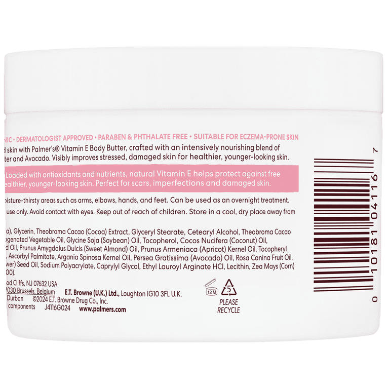 Natural Vitamin E Body Butter With Cocoa & Avocado photo 3