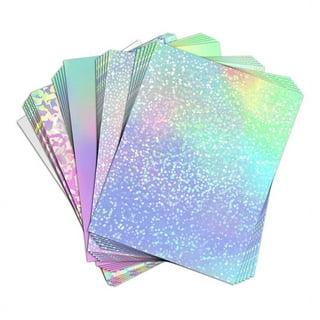  Avery Luxe Collection Holographic Laminating Sheets, Speckled  Dots, 9 x 12, Self-Adhesive, 5 Holographic Overlay Sheets Total (73609) :  Office Products