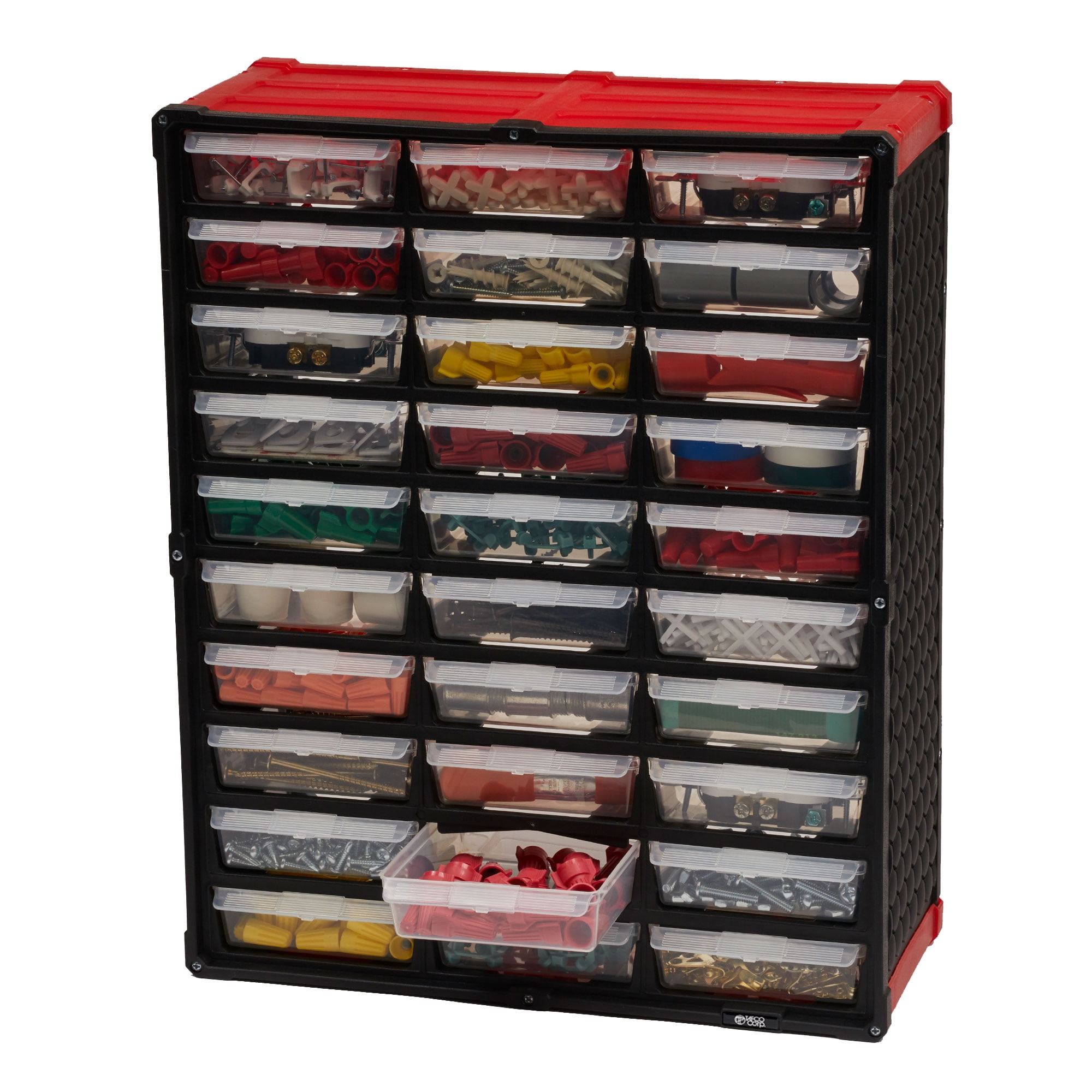 Fleming Supply 30-Compartment Plastic Small Parts Organizer in the