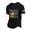 Black, variant on Mens Pride Shirts, Gay Pride Flag Rainbow Graphic Short Sleeve Casual Tee Tops