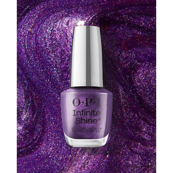 OPI Infinite Shine - Purple Reign Strengthener Nail Polish, 0.5 oz